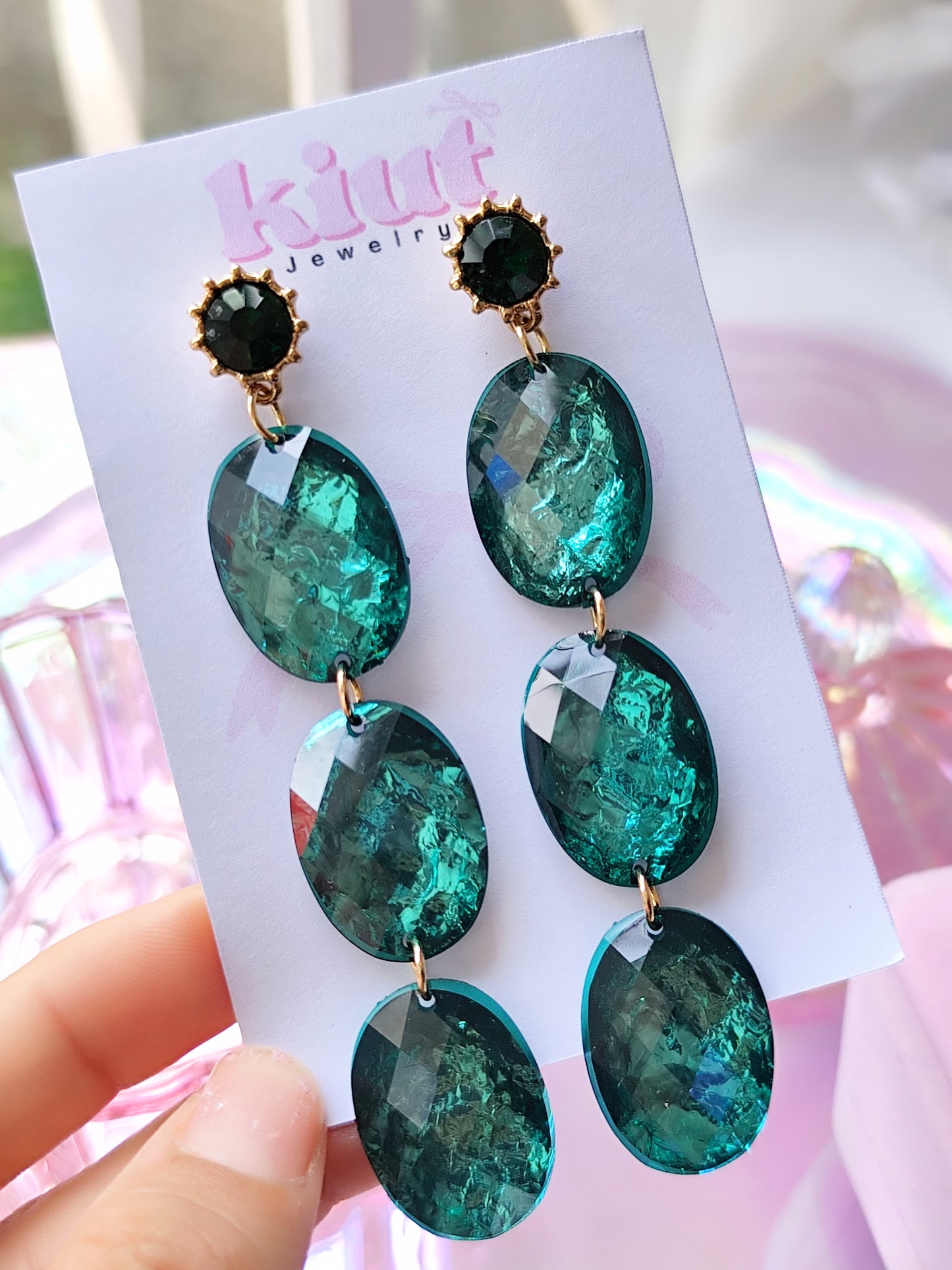 Aretes Verde