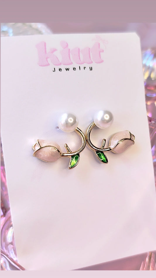 Aretes Tulip Pink