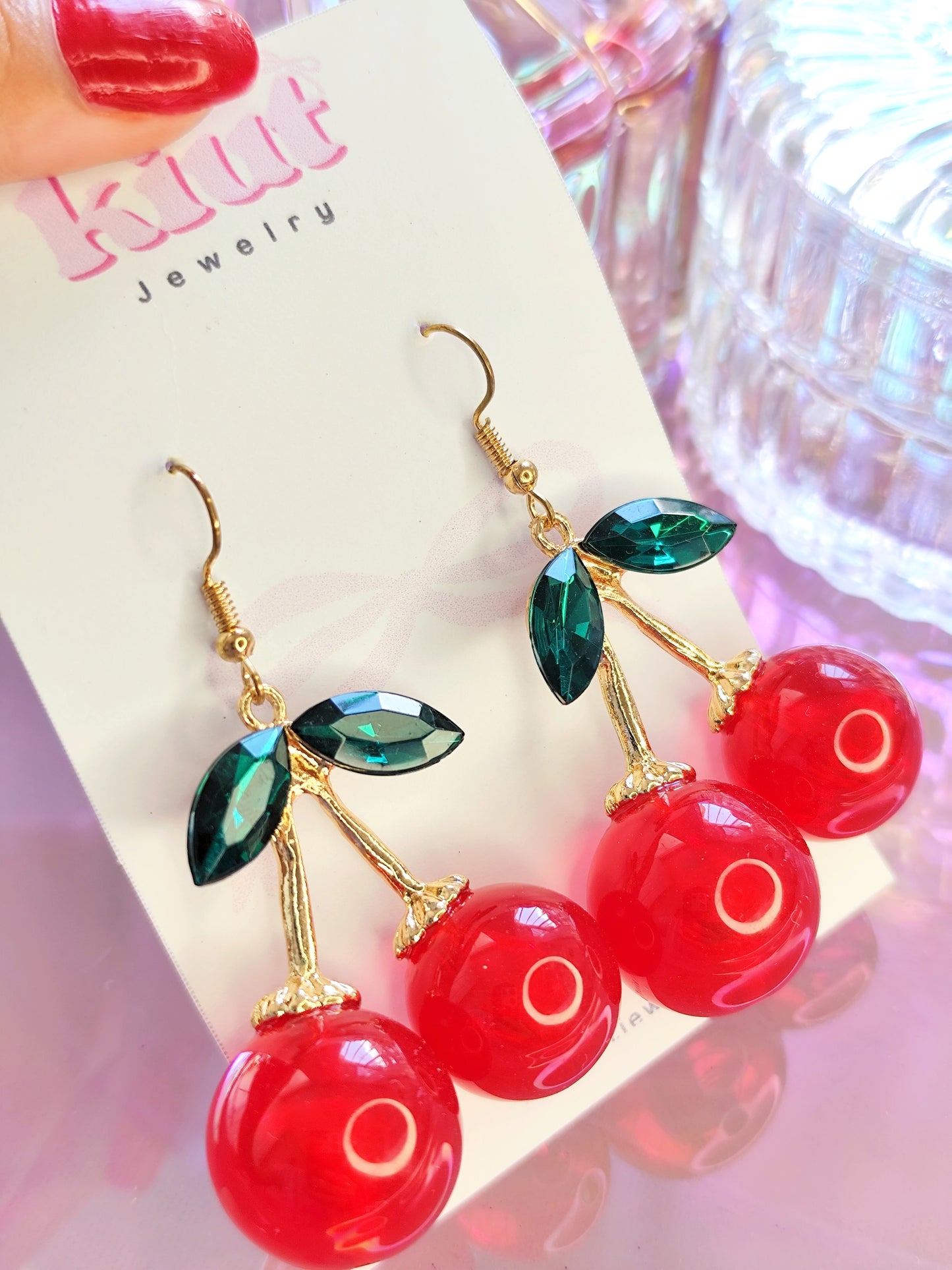 Aretes Cherry Big