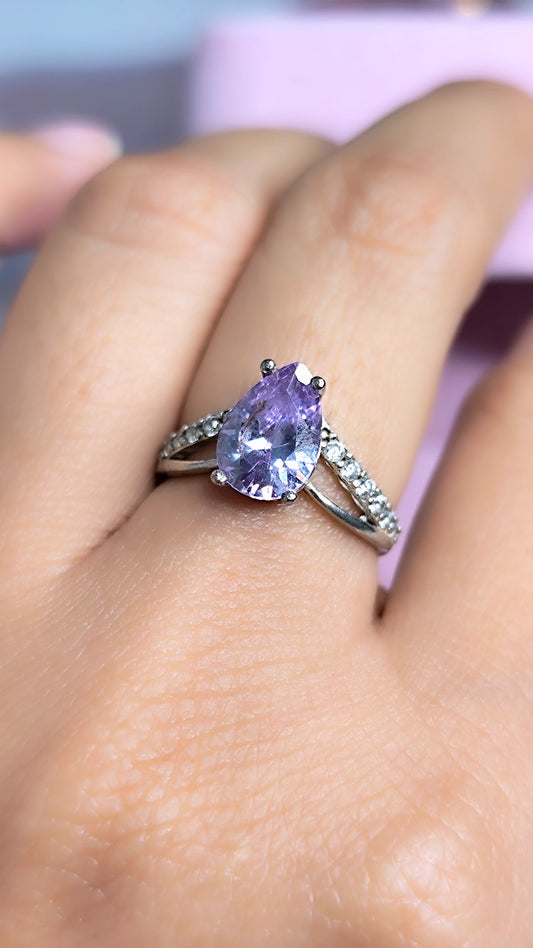 Anillo  Lilia Plata Ley 925